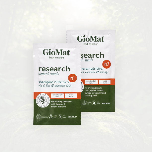 Мини дози подхранваща маска и шампоан